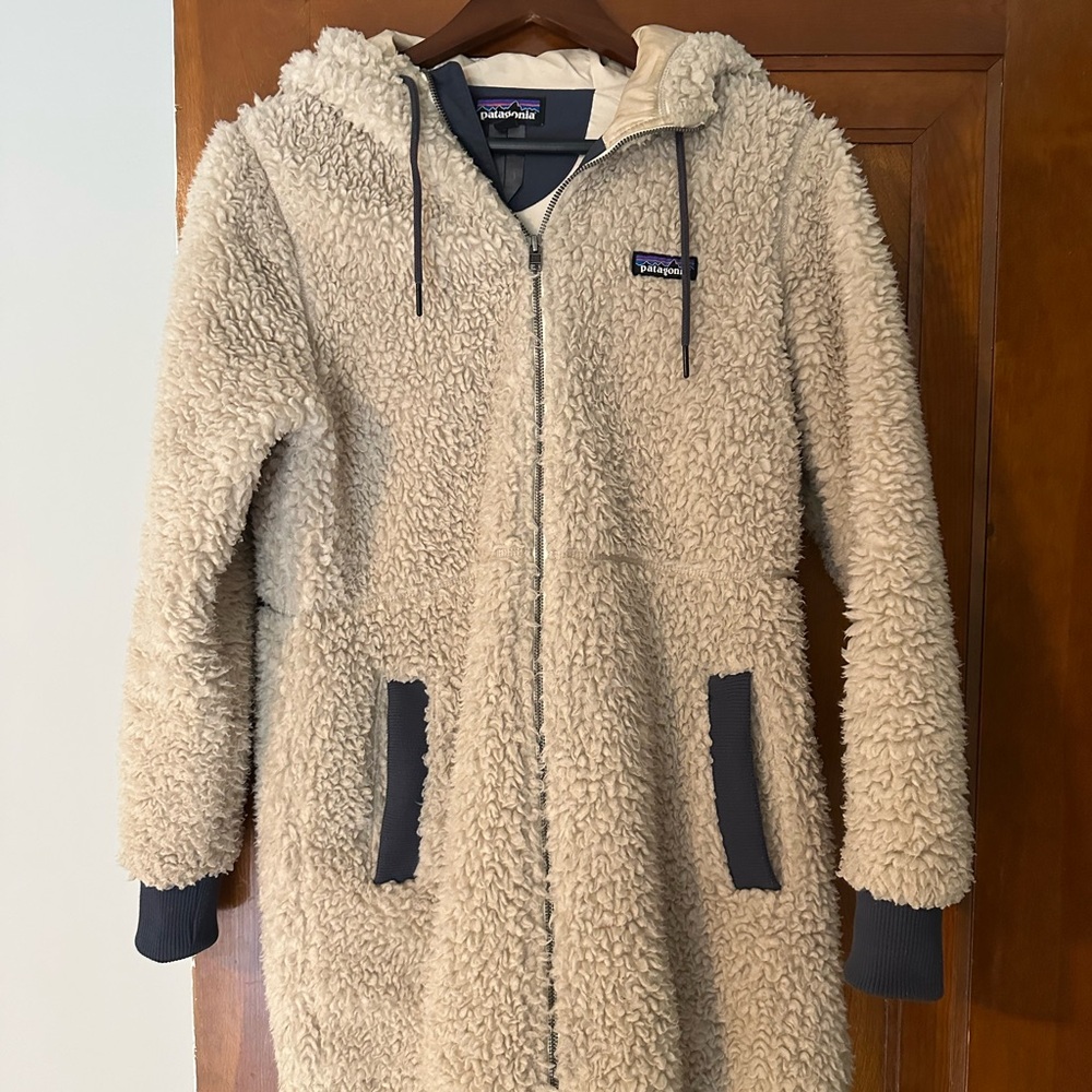Patagonia Dusty Mesa, Sherpa Fleece Coat, Women’s Size Small